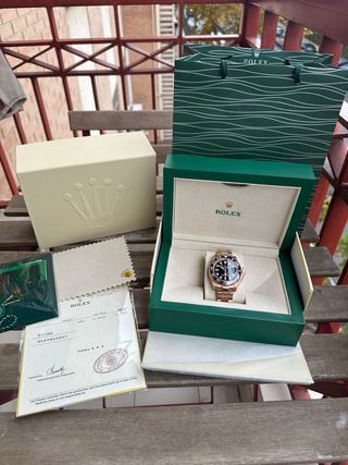 Rolex GMT-Master II Oro Rosa