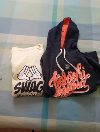 Lote 2 Sudaderas Chico Talla L