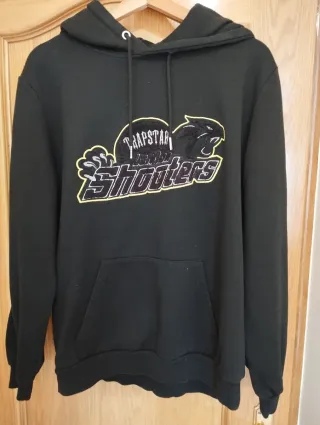 Sudadera  Negra Hombre