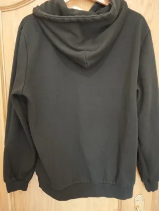 Sudadera  Negra Hombre