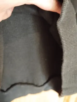 Sudadera  Negra Hombre