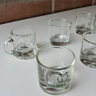 Lote 8 vasos de chupito