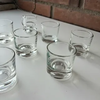 Lote 8 vasos de chupito