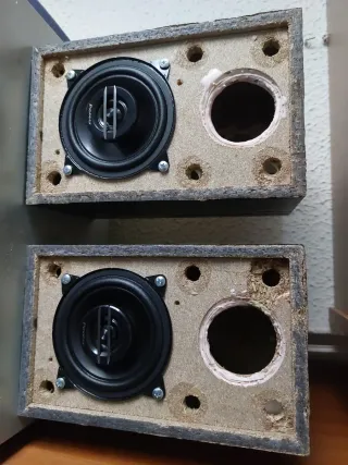 Pareja Altavoces Panasonic SB-PM02+PIONEER 4"10CM