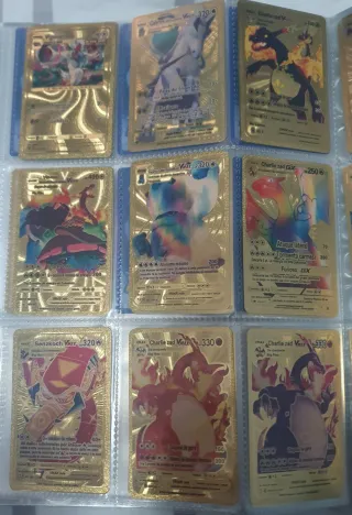 Cartas Pokémon Doradas VMAX