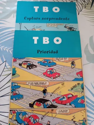 TBO lote de 2 cómics Prioridad y captura sorprende