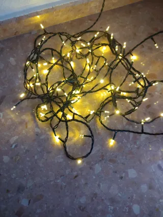 Luces Navidad 100 Bombillas