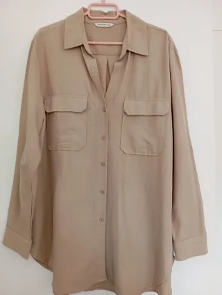 Blusa Beige Talla XL.