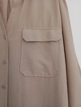 Blusa Beige Talla XL.