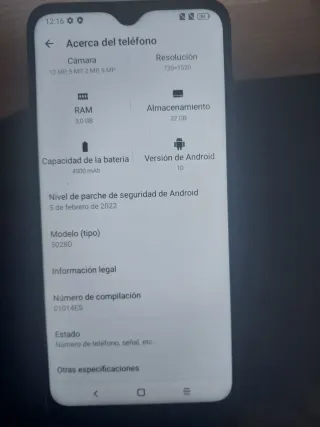 Alcatel 1S 2020 Nero