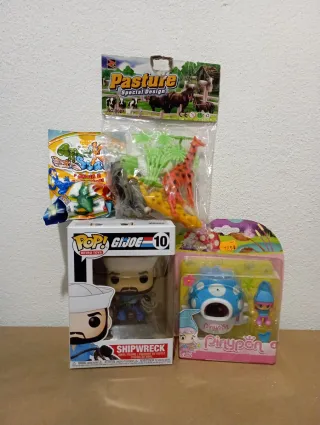 Lote di giocattoli nuovi