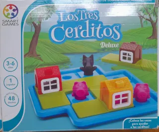 Juego Los Tres Cerditos Deluxe Smart Games