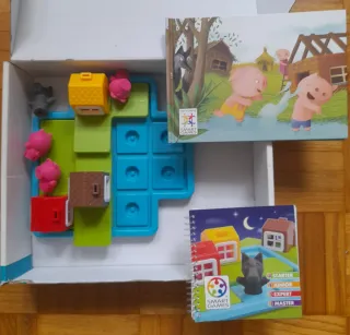 Juego Los Tres Cerditos Deluxe Smart Games