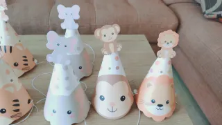 Decoración cumpleaños infantil temática selva anim