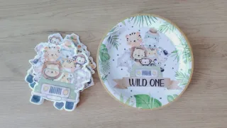 Decoración cumpleaños infantil temática selva anim