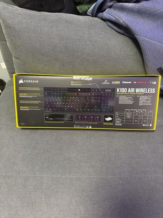 Teclado Corsair K100 AIR RGB Wireless ultra cherry