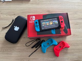 Nintendo Switch Blu/Rosso + Accessori