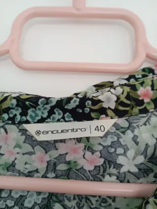 Blusa floral multicolor