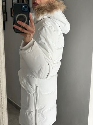 Abrigo Geographical Norway Blanco