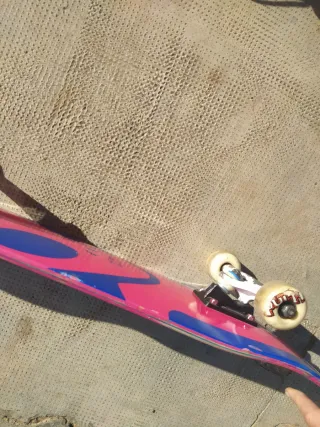 Skate Completo Alien Pink/Blue