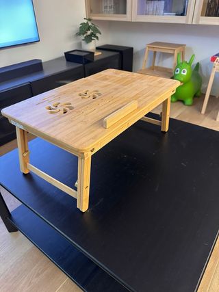 Base portátil bambú