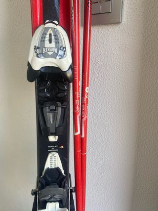 Esquís Junior 120 cm con Bastones