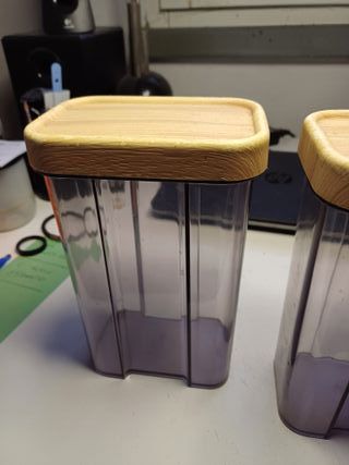 2 Contenitori Robex Plastica Legno