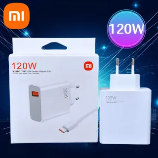 Cargador Xiaomi 120W Carga ultra Rápida Nuevo