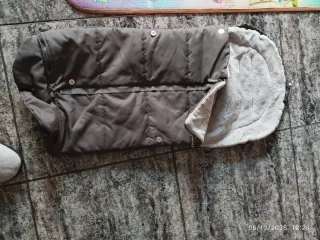 Saco para carrito de bebé gris
