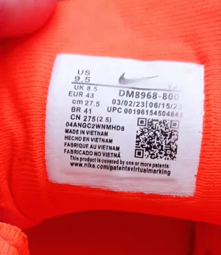 Nike Zoom Fly 5 Naranja