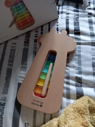 Xilófono de madera para niños