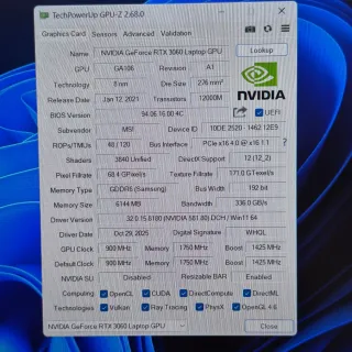 Gaming Portátil MSI Pulse GL76-11UEK 17.3 RTX 3060