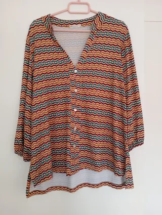 Camiseta Multicolor Talla L.