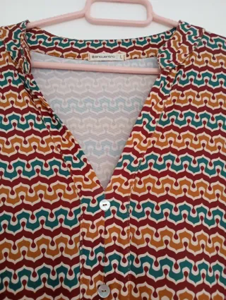 Camiseta Multicolor Talla L.