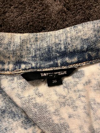 Giacca in denim, lavaggio chiaro