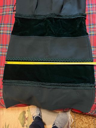 Abito Luisa Spagnoli nero/verde tg 48