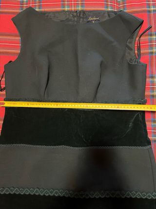 Abito Luisa Spagnoli nero/verde tg 48