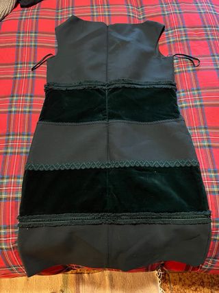 Abito Luisa Spagnoli nero/verde tg 48