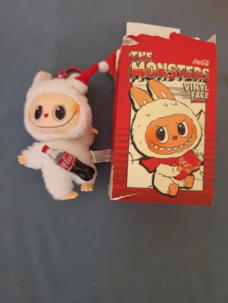 Chaveiro Labubu Coca-Cola Natal