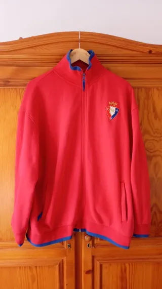 Sudadera CA Osasuna cremallera
