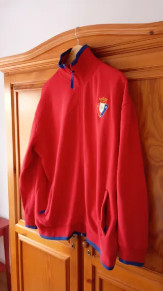 Sudadera CA Osasuna cremallera