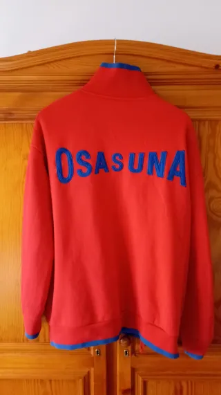Sudadera CA Osasuna cremallera