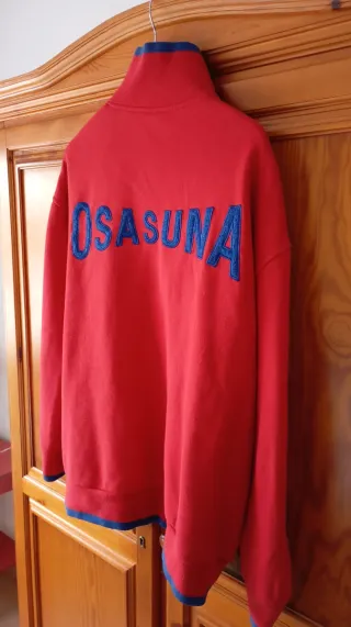 Sudadera CA Osasuna cremallera