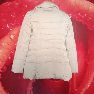 Plumifero Zara Beige con Capucha