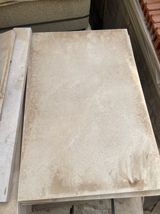 Piezas de mármol 60x30x2 cm