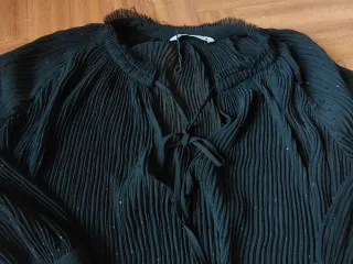 Blusa Zara fiesta brillos