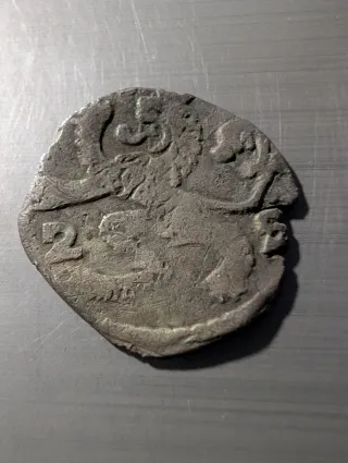 Frisia Occidental 2 Stuivers 1672 plata 583