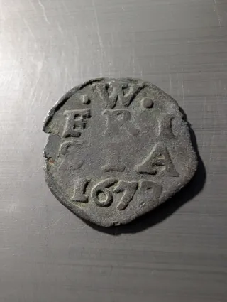 Frisia Occidental 2 Stuivers 1672 plata 583