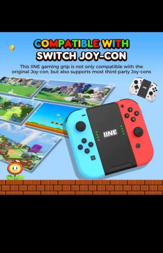 Nuovo supporto per controller Nintendo Switch.