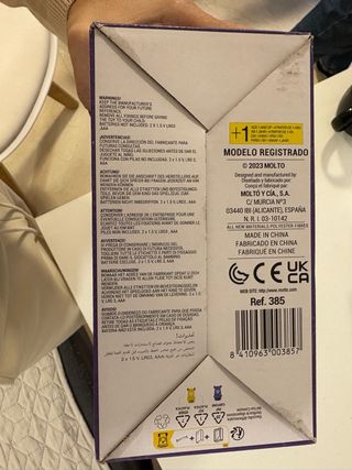 Muñeco Gusyluz Molto con Luz